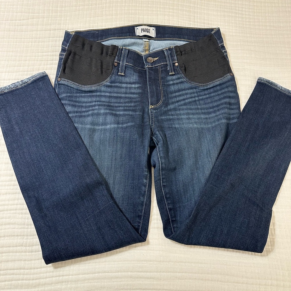 PAIGE Maternity Verdugo Ankle Jeans Size 28